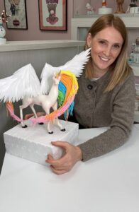 Fondant Unicorn Figurine Masterclass sugar modeling online course